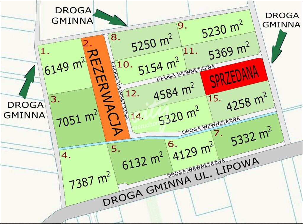 Działka Sprzedaż Lubczyna