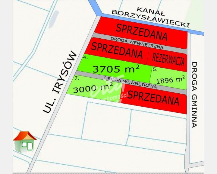 Działka Sprzedaż Lubczyna