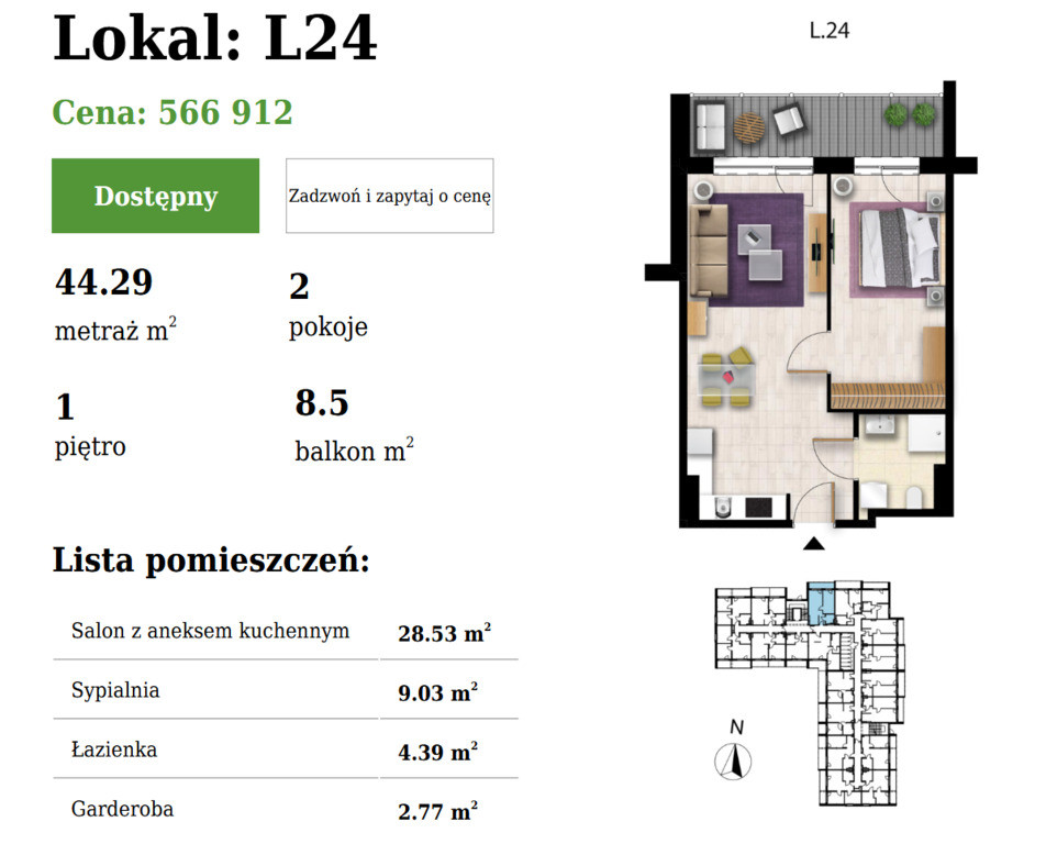 Mieszkanie Sprzedaż Grzybowo Nadmorska