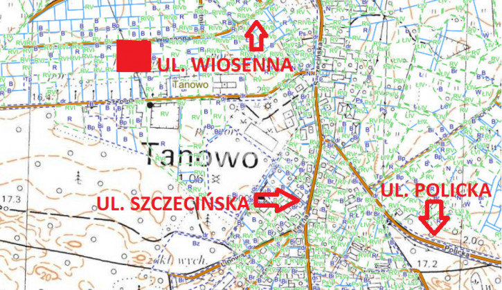 Działka Sprzedaż Tanowo 2