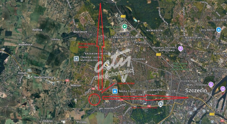 Działka Sprzedaż Mierzyn 2