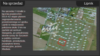 Działka Sprzedaż Lipnik