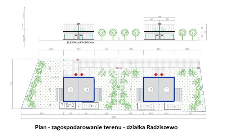 Działka Sprzedaż Radziszewo Liliowa 2