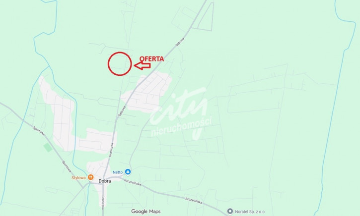 Działka Sprzedaż Dobra Graniczna 8