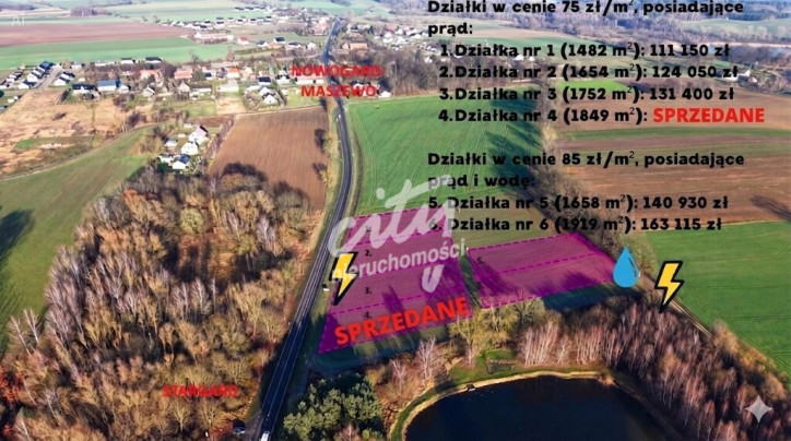 Działka Sprzedaż Grabowo 2