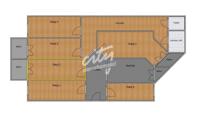 Mieszkanie Wynajem Szczecin Śródmieście-Centrum ks. Piotra Ściegiennego