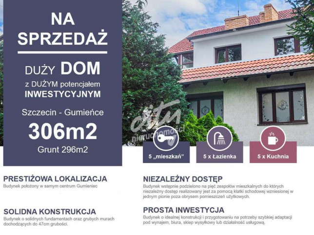 Dom Sprzedaż Szczecin Gumieńce 1
