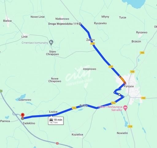 Działka Sprzedaż Ryszewko 9